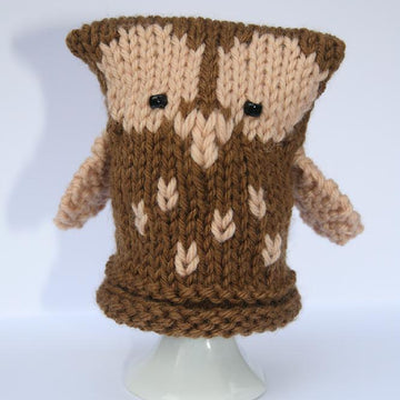 Owl, Chick and Penguin Egg Cozies