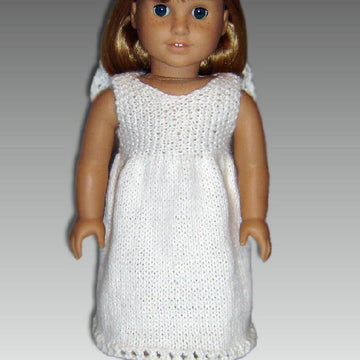 First Communion Dress, Fits American Girl Doll 107