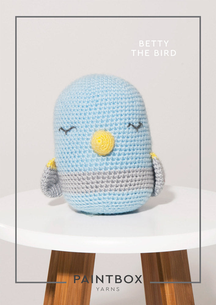 Betty the Bird Toy in Paintbox Yarns - Leaflet
