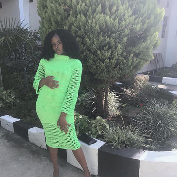 Green Goblin Crochet Dress