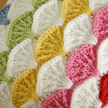 Paintbrush Pillow & Afghan
