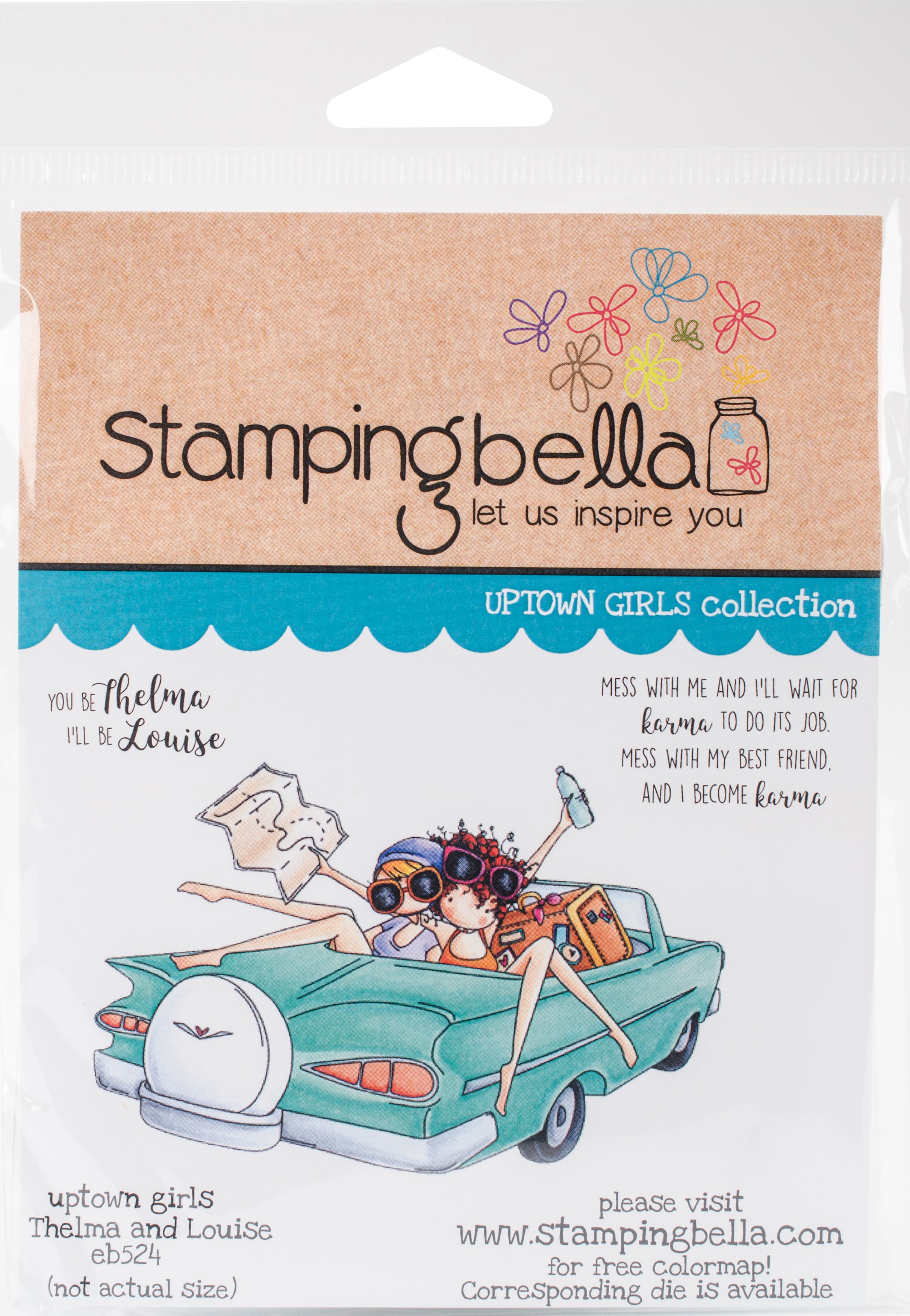 Stamping Bella Cling Stamps - Thelma & Louise