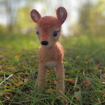 Amigurumi crochet Bambi Deer