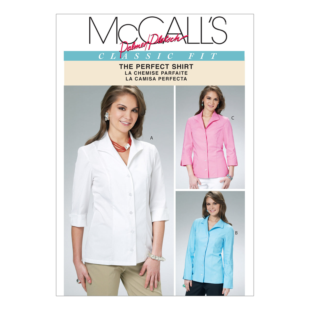 McCall's Misses' Shirts M6076 - Sewing Pattern