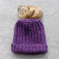 Messy Ponytail Hat