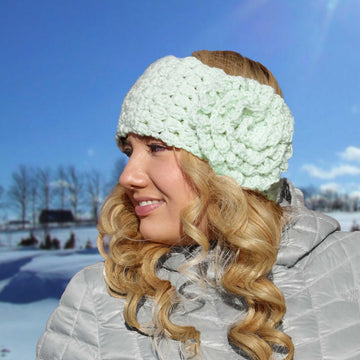 Woman headband FLOWER