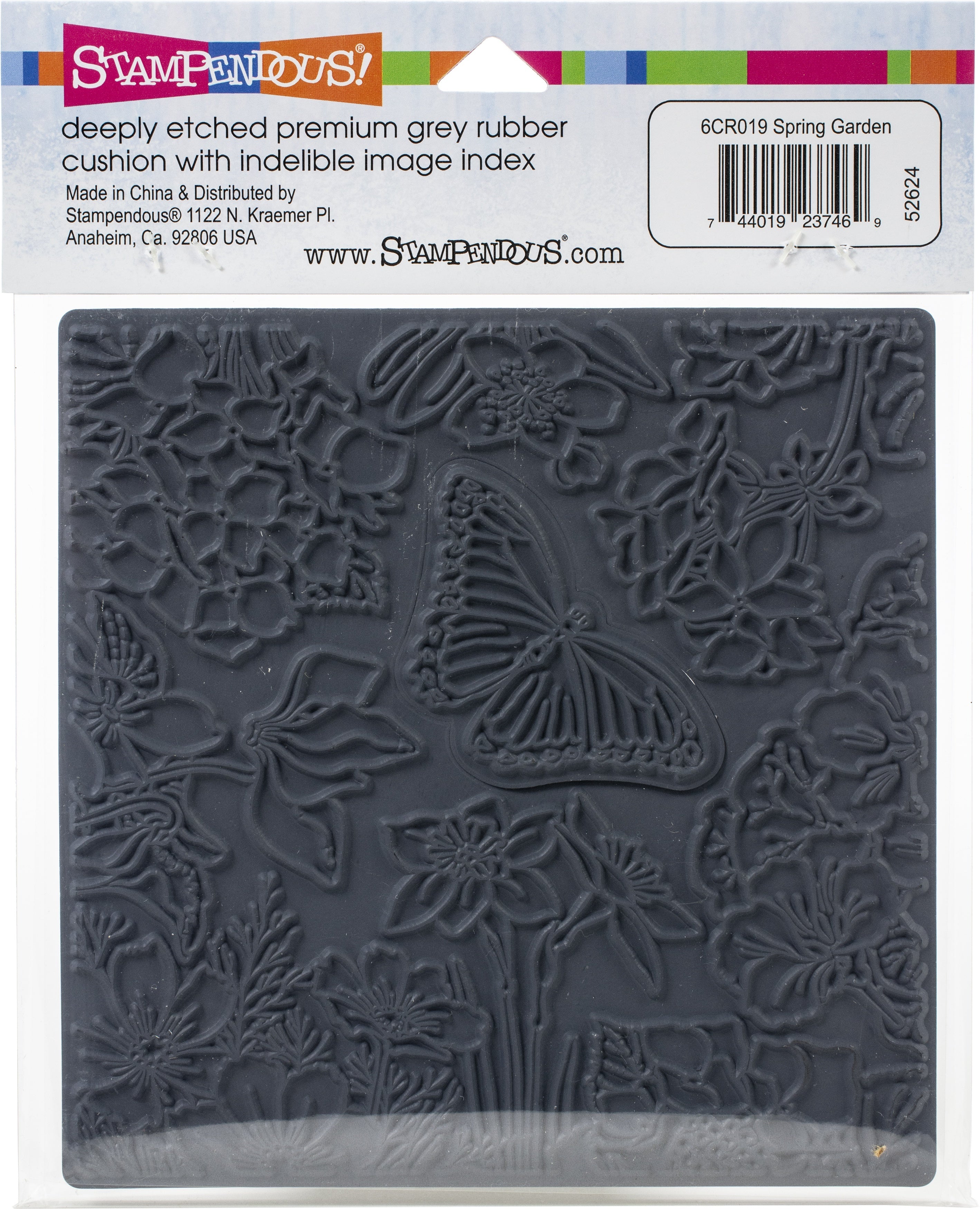 Stampendous Cling Stamps - Spring Garden