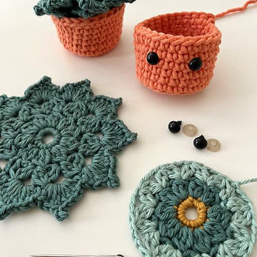 #358 Succulent Coaster Set