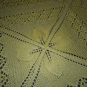 Baby Counterpane Christening Blanket
