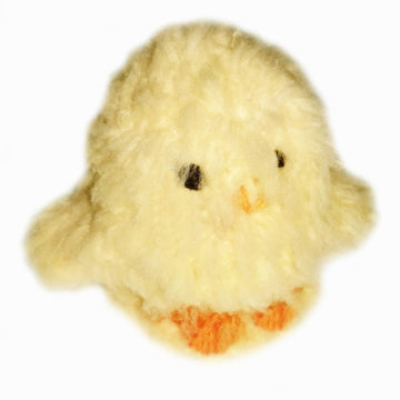 Baby owl, bunny and chick fluffy creme egg holders