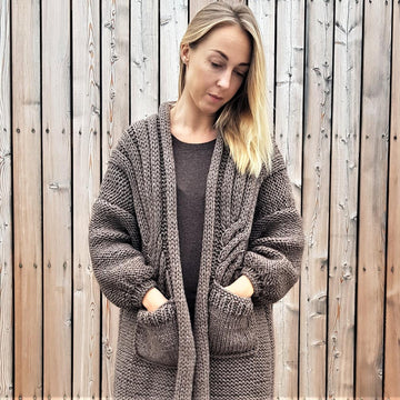 Autumn Path Coat-Cardigan