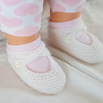 Tania - 3ply baby shoes
