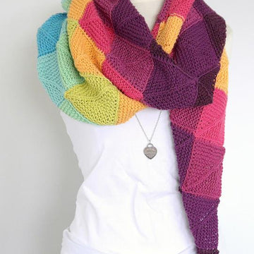 Strickanleitung - Dreickstuch Do-Mino - No.117