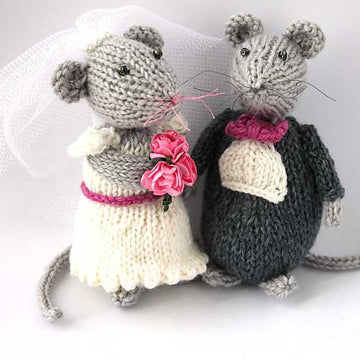 Whisker Knots, Wedding MIce
