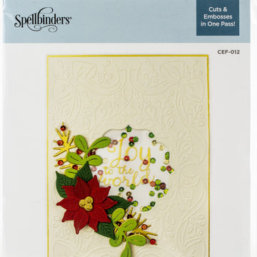Spellbinders Cutting Embossing Folders - Laurel & Bows