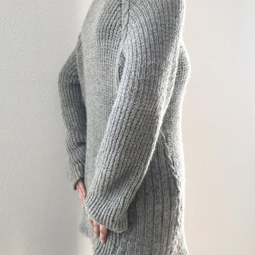 Waffle sweater