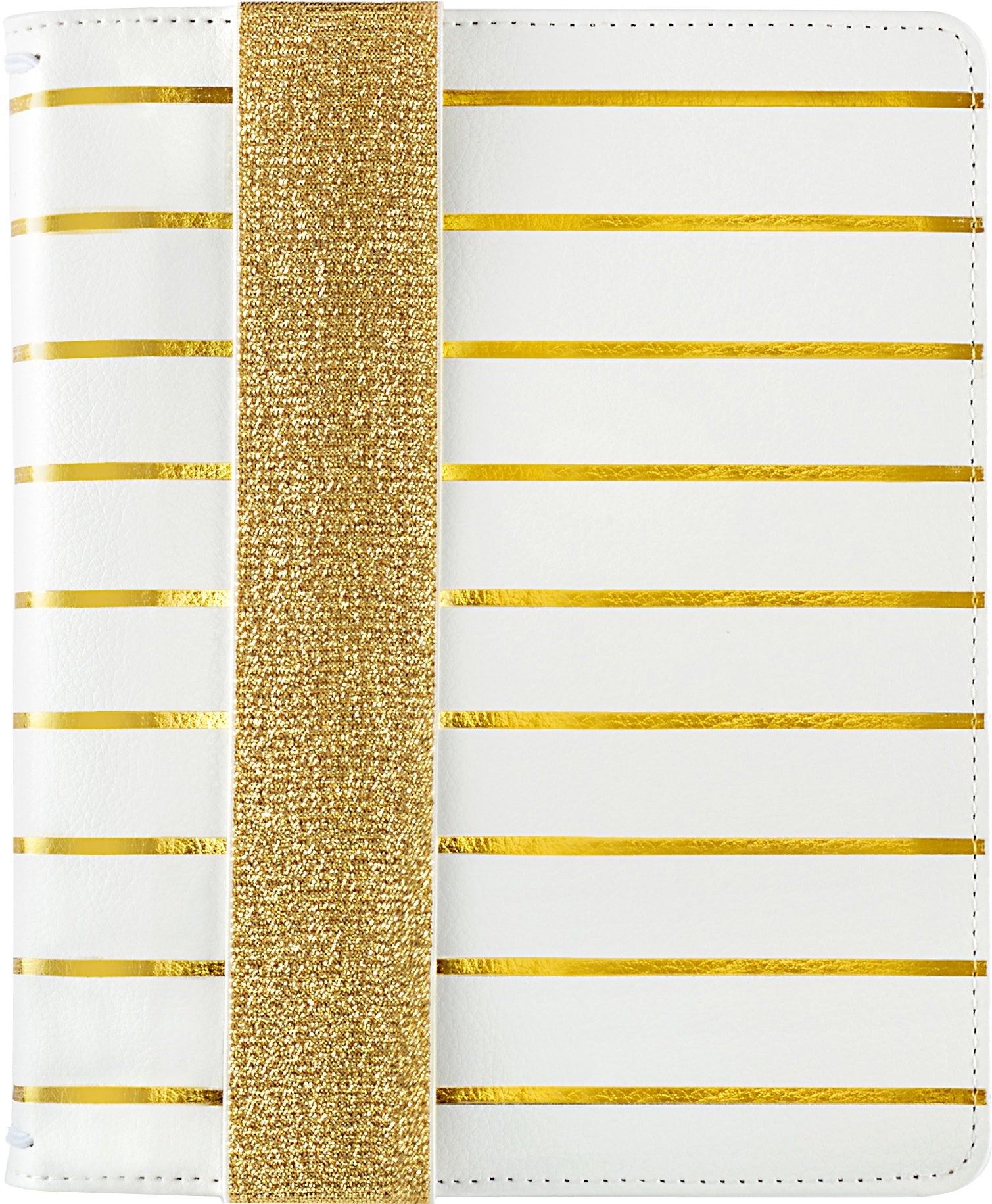 Webster's Pages Color Crush A5 Travel Notebook W/Journal - Gold Stripe