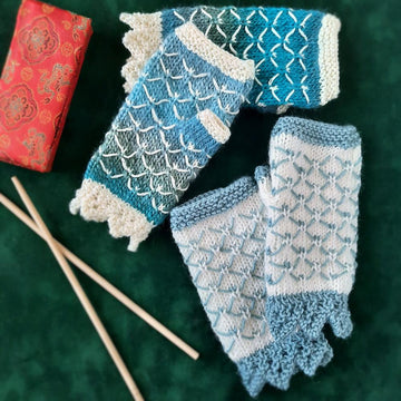 Dragon Scales Mitts