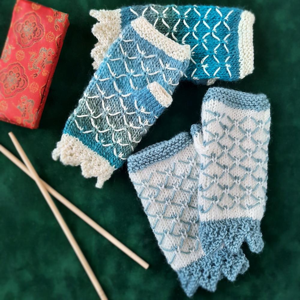 Dragon Scales Mitts