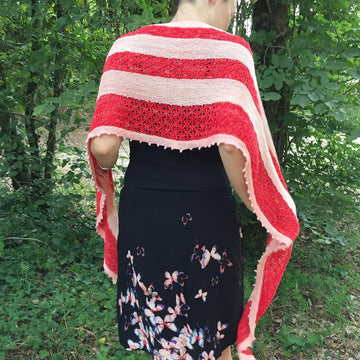 Poppy shawl