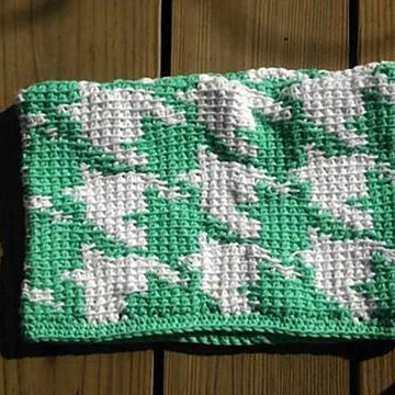 Sack Beanie - Houndstooth Print