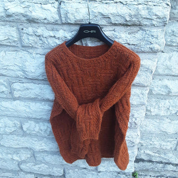Brick sweater