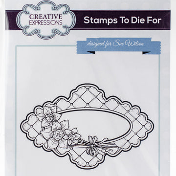 Creative Expressions Stamps To Die For By Sue Wilson - Daffodil