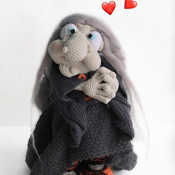 The witch and her little owl