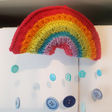 One piece rainbow hanger