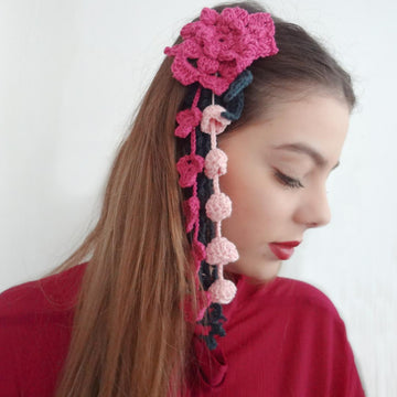 Cascading Kanzashi Flower Set