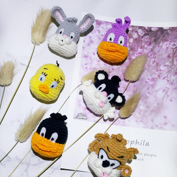 Looney Tunes Brooches Pattern