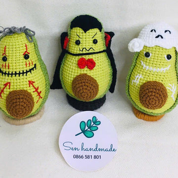 Zoombie Avo- crochetpattern- PDF file- English