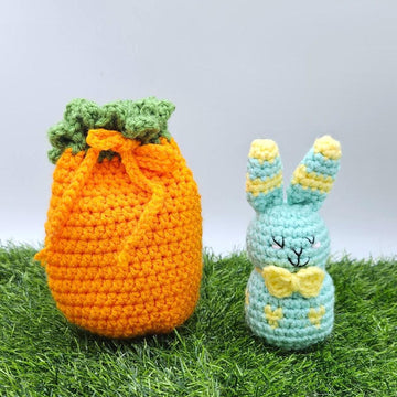 Bunny in Carrot Bag