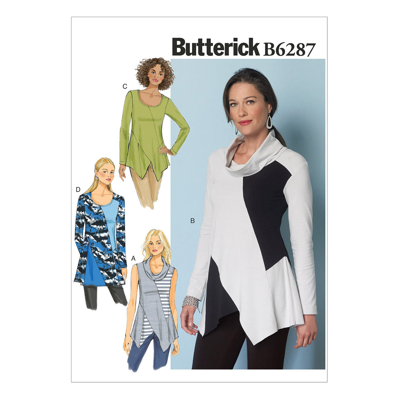 Butterick Misses' Tunic B6287 - Sewing Pattern