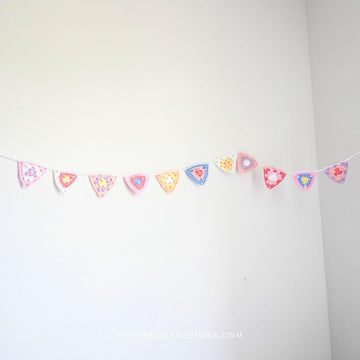 Scrap Triangle Bunting