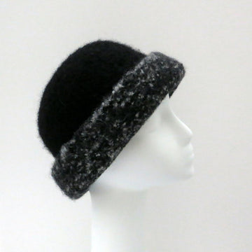 Felted French Toque Two Brims