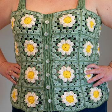 Granny Square Tank Top