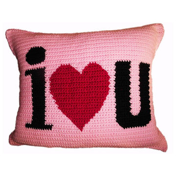 I Heart U Pillow