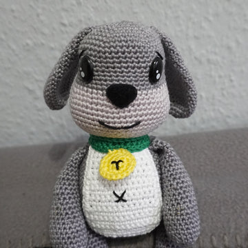 Crochet pattern dog Tom