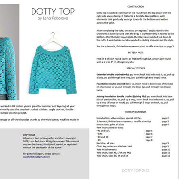 Dotty Lace Top