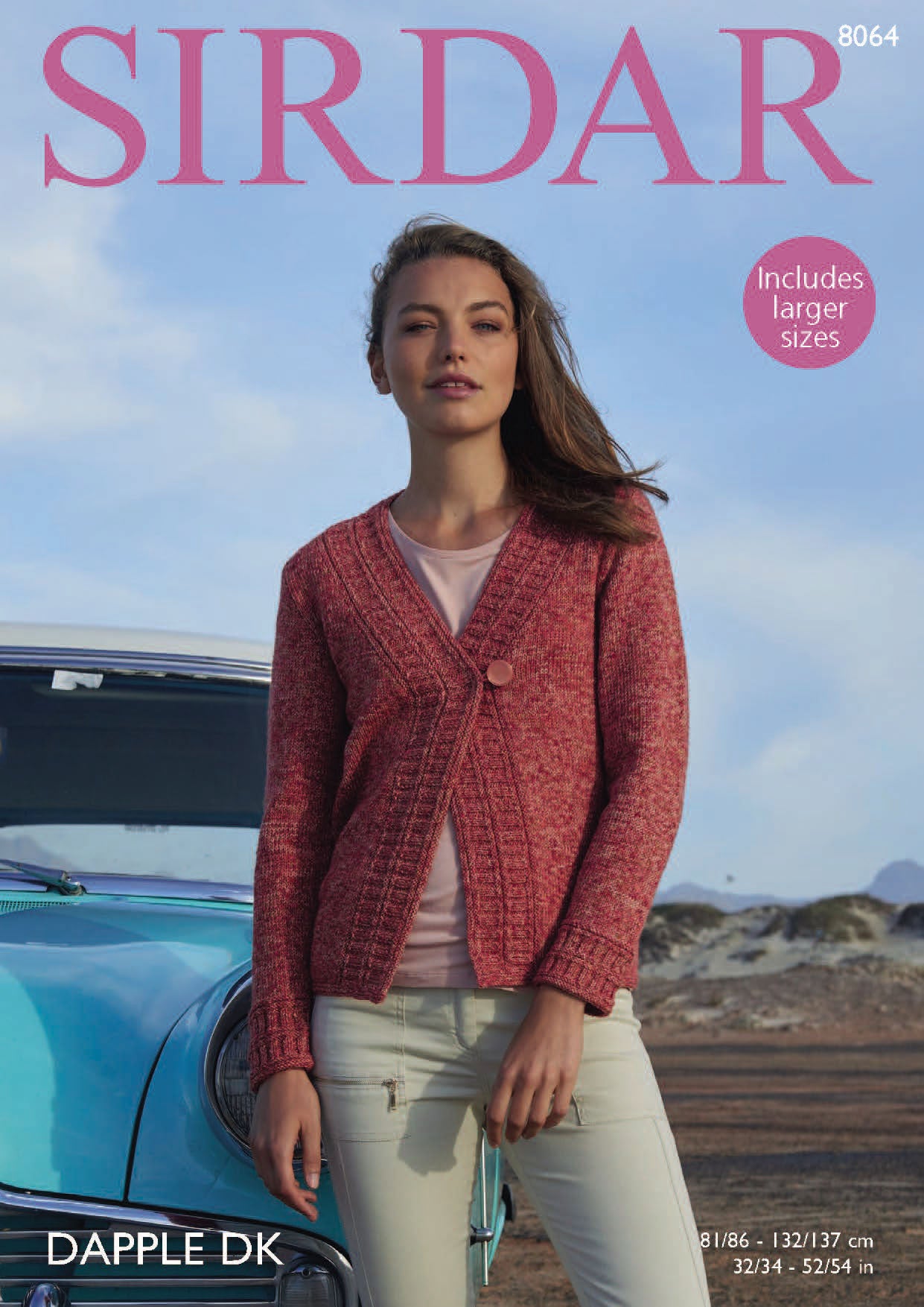 Jacket in Sirdar Dapple DK - 8064 - Downloadable PDF
