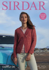 Jacket in Sirdar Dapple DK - 8064 - Downloadable PDF