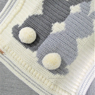 Forever Friend Bunny Baby blanket