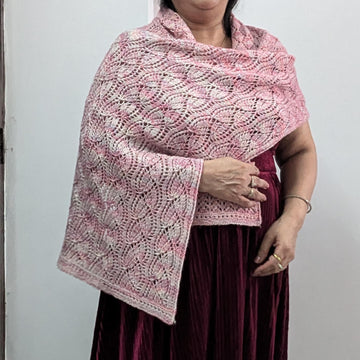 Bell Flower Bouquet Stole