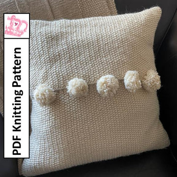 Pompom pillow