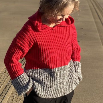 Simple Rib Hoodie