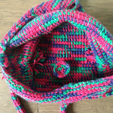 Tunisian Cloth Purse