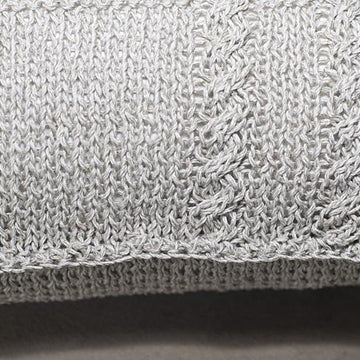 Pillowcase "Barley" with cables