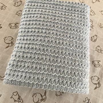 Starter Textured Baby Blanket