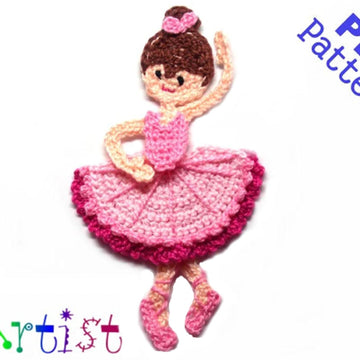 Ballerina 6 Applique